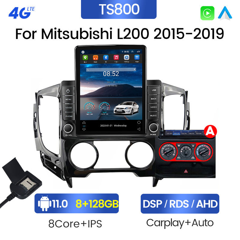 Suitable for mitsubishi triton l200 sport 2015-2019 vertical screen car android navigation