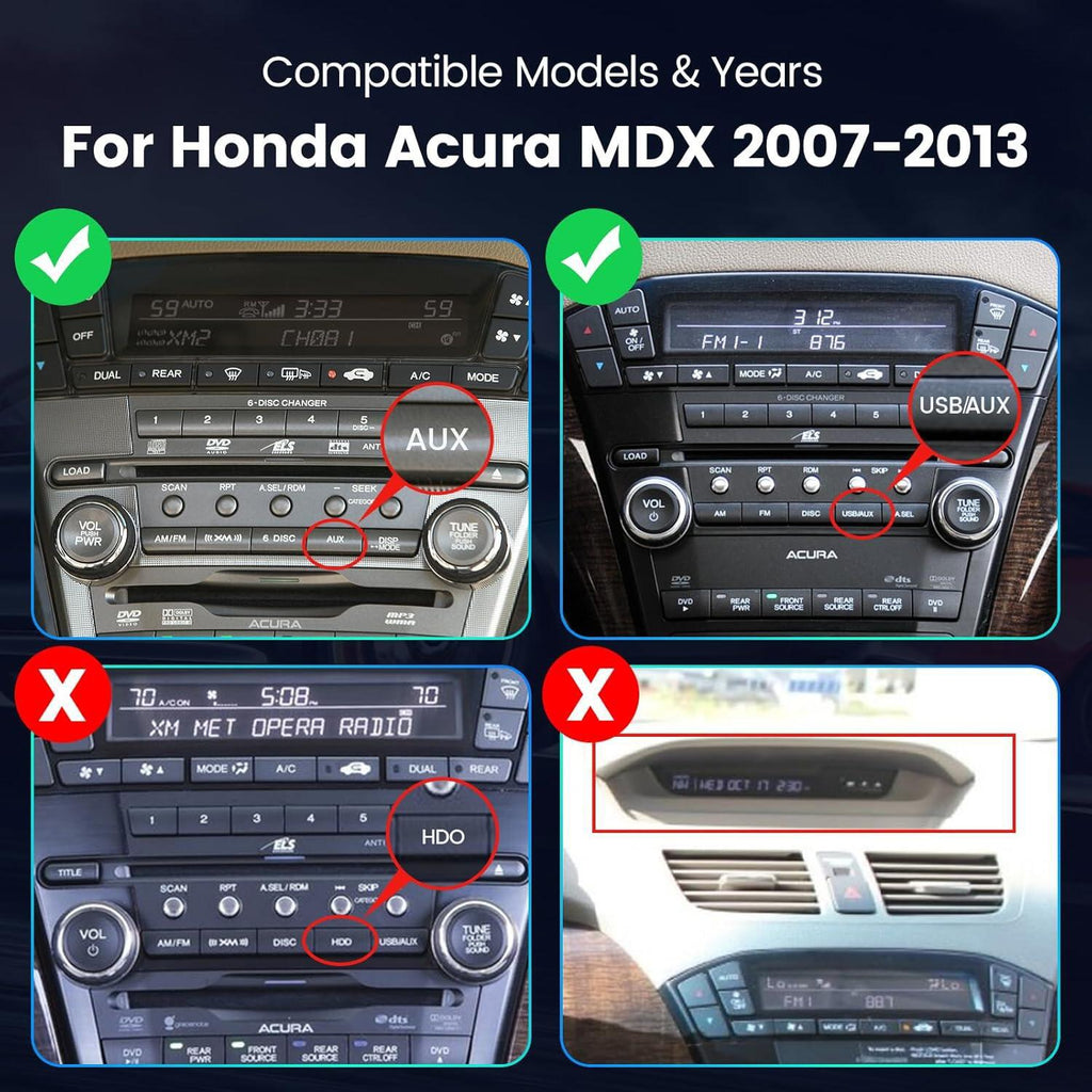 Suitable for 9inch acura mdx 2007-2013 acura mdx car large screen android navigator