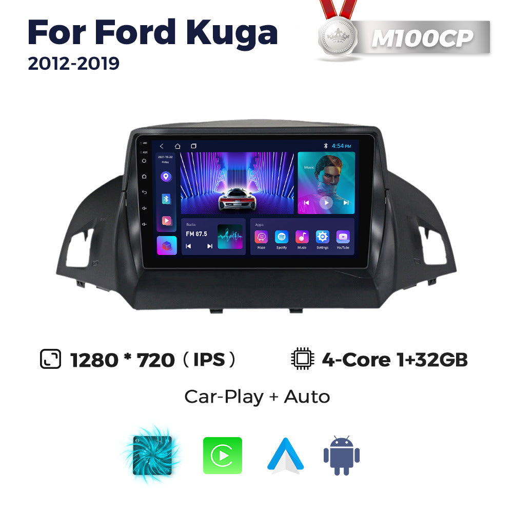 Suitable for ford kuga 2012-2019 ford escape car central control android navigation wireless carplay