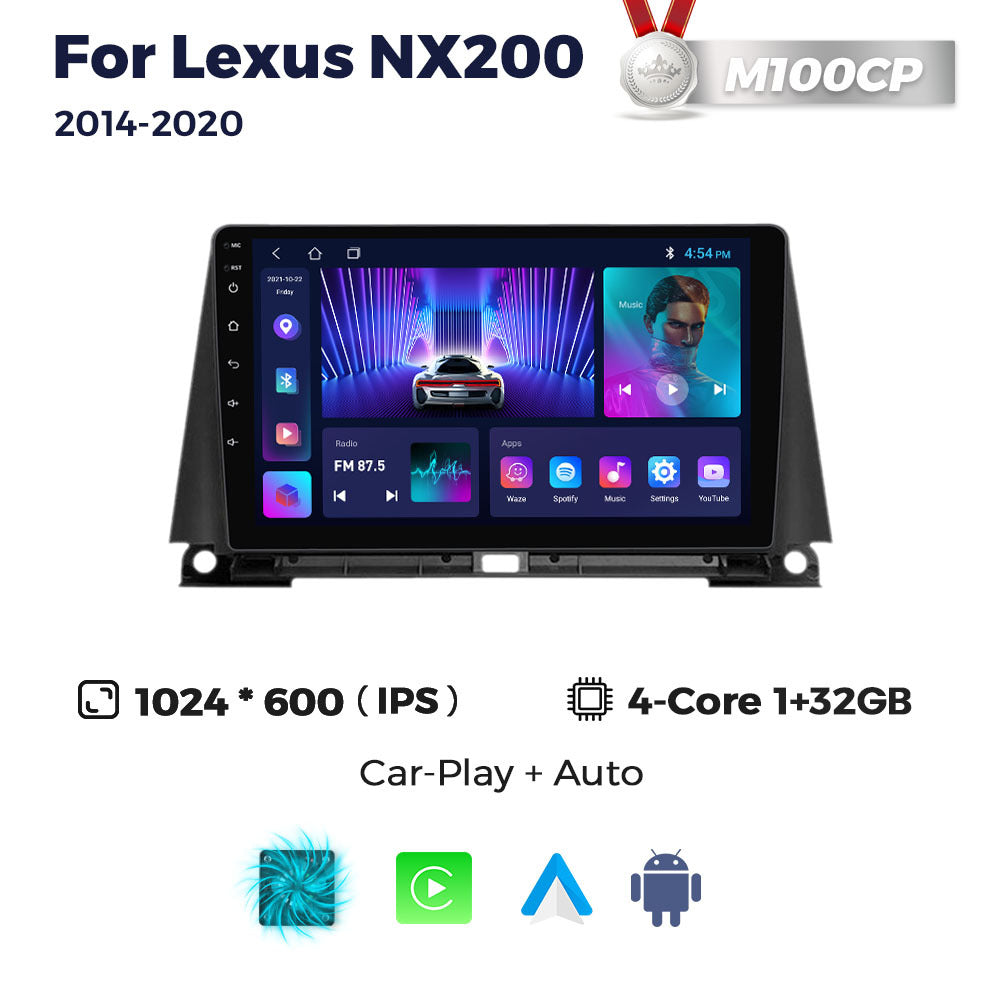 Suitable for Lexus Lexus NX200 14-20 Android Large Screen Central Navigation Radio 8 + 256