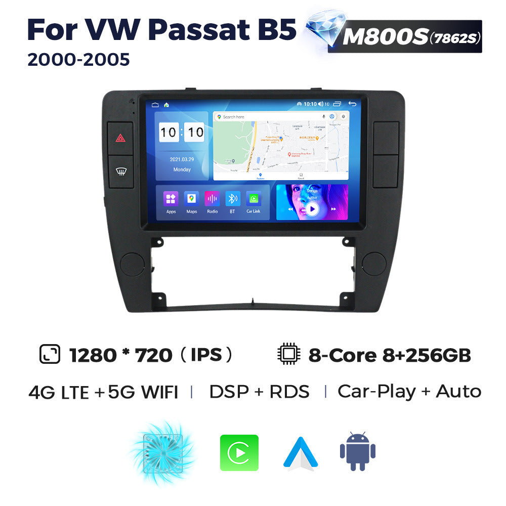 Applicable to Volkswagen VW Passat B5 2000-2005 Android large screen central control navigation Bluetooth Carplay