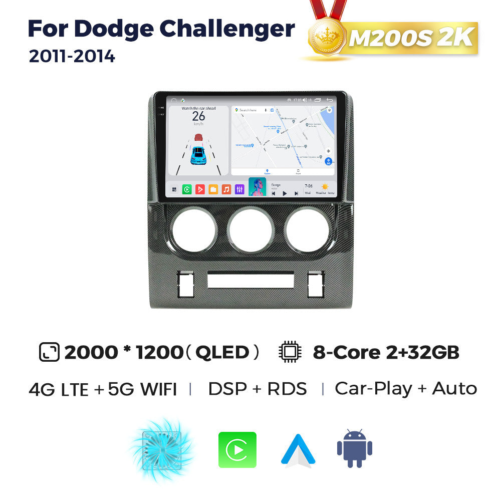 Suitable for dodge challenger 2011-2014 dodge challenger large screen android car navigation