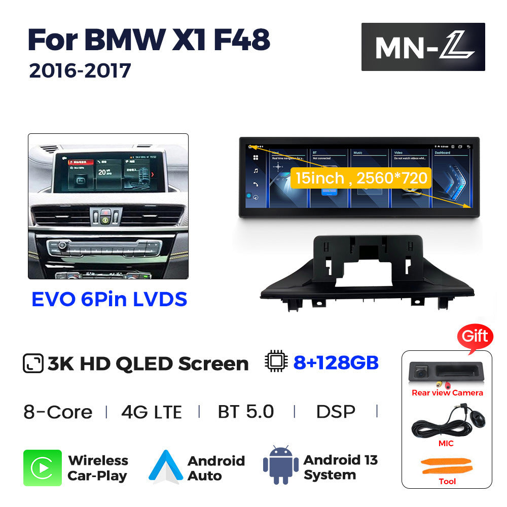 Suitable for bmw 5 series f07 bmw 5 series gt f07 large screen android navigator restoration upgrade 15inch