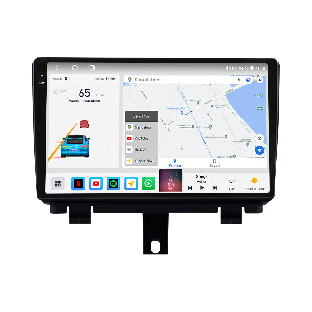 Suitable for Audi Q3 13-17 Android large screen central control car navigation radio screen M6Pro 3D version