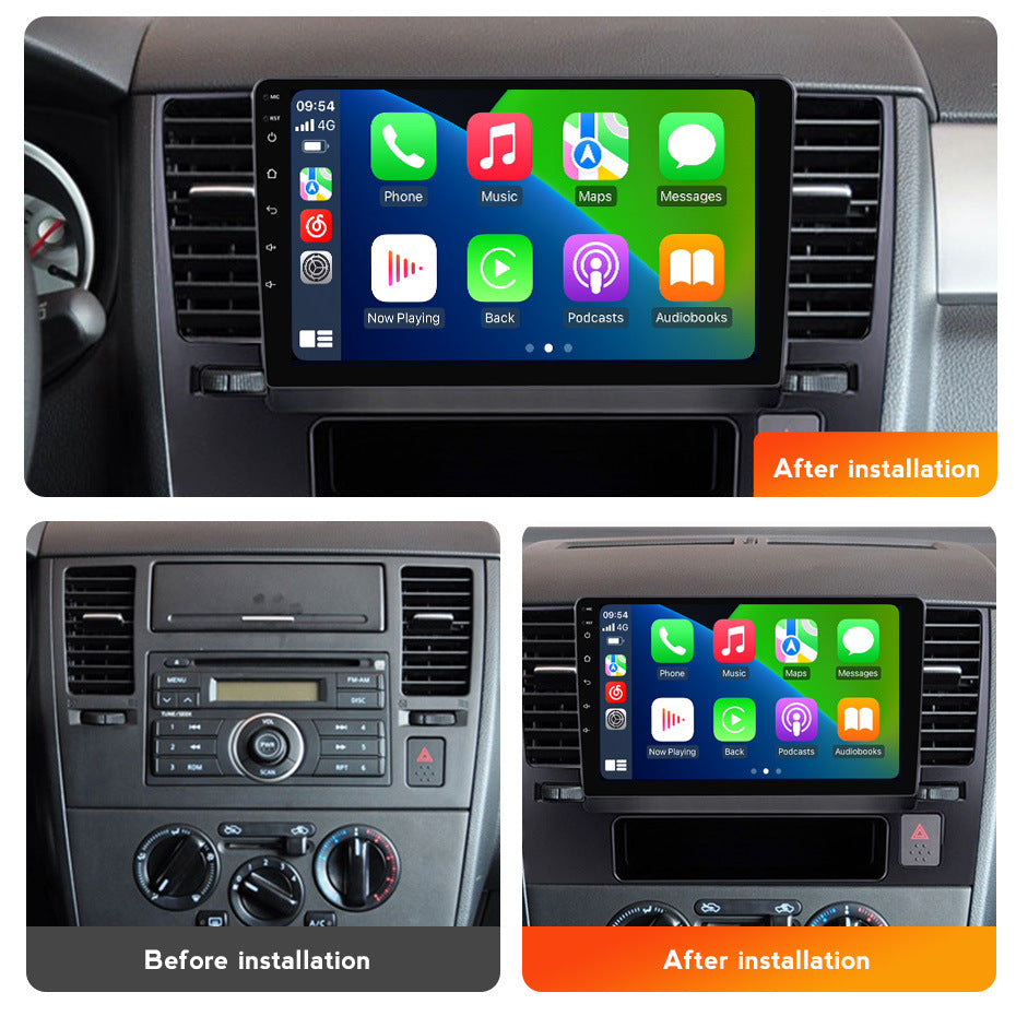 Suitable for nissan tiida 2005-2010 nissan sylphy/tiida car android navigation carplay