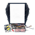 Suitable for hyundai ix45 center console dvd panel modification to android navigation bezel, universal fit frame