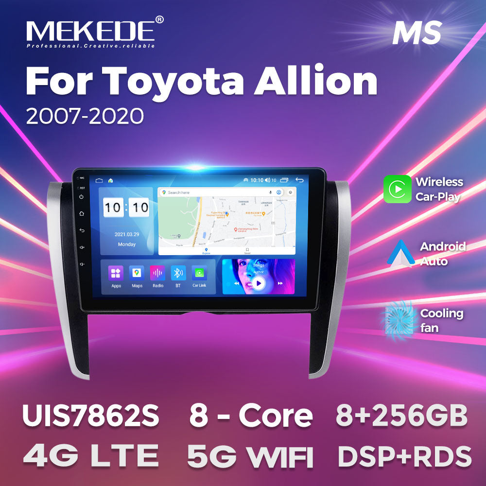Suitable for toyota allion premio 260 2007-2020 toyota asia dragon car navigator