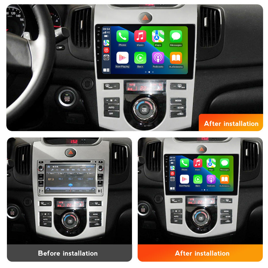 Suitable for kia forte cerato 2008-2013 kia forte car central control android navigator