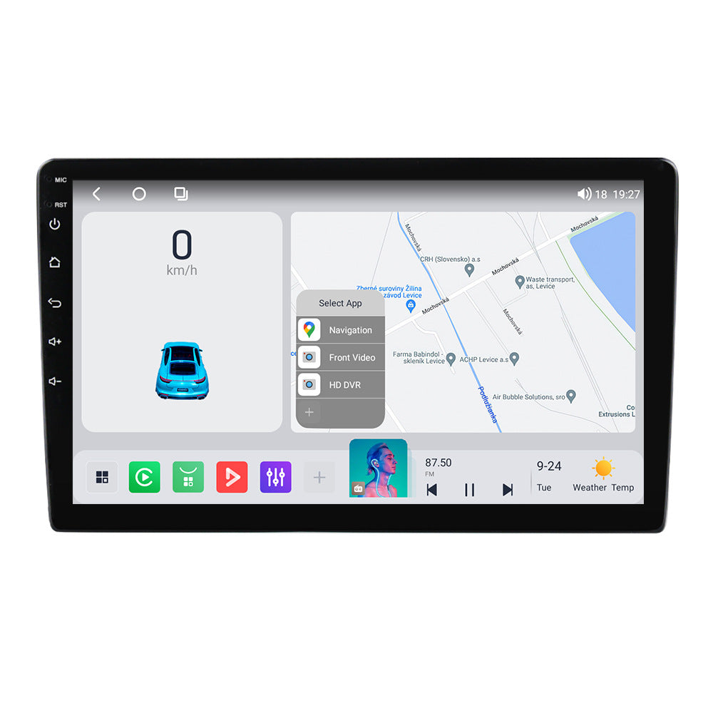 Fangyitong 7862S Android high definition large screen 9 inch/10 inch host DVD navigator player Car universal machine