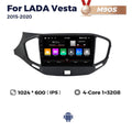 Suitable for 15-20 models of lada vesta car android central control gps navigation/wireless carplay