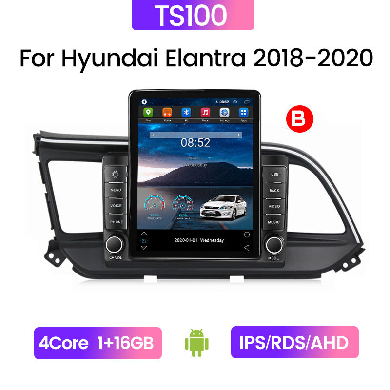 Suitable for hyundai elantra 2016-2020 stone monument machine android navigator