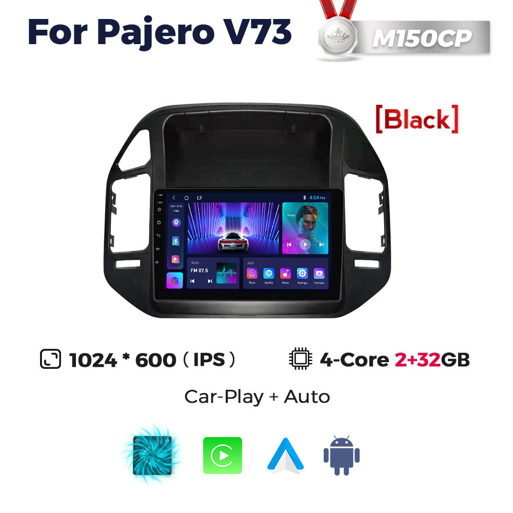 Suitable for mitsubishi pajero pajero v73 car central control large screen gps navigator wireless carplay