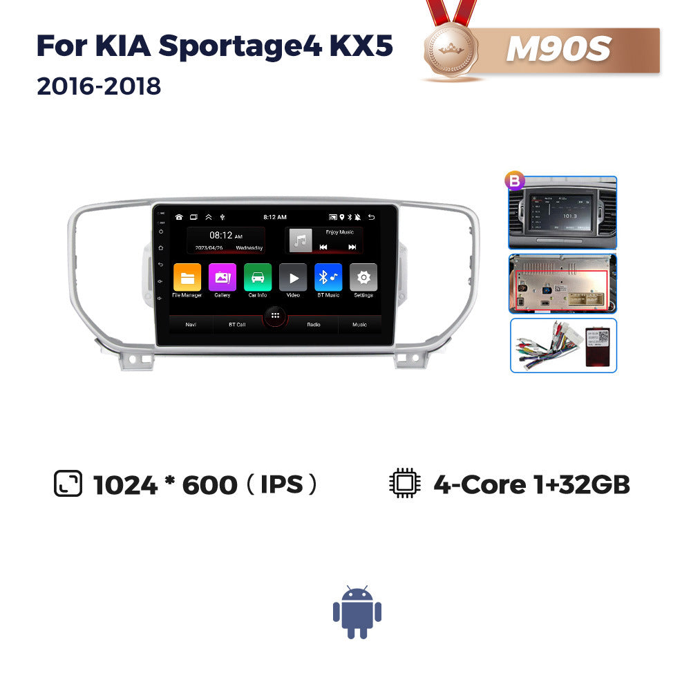 Suitable for kia kx5 kia sportage4 android car navigation wireless carplay