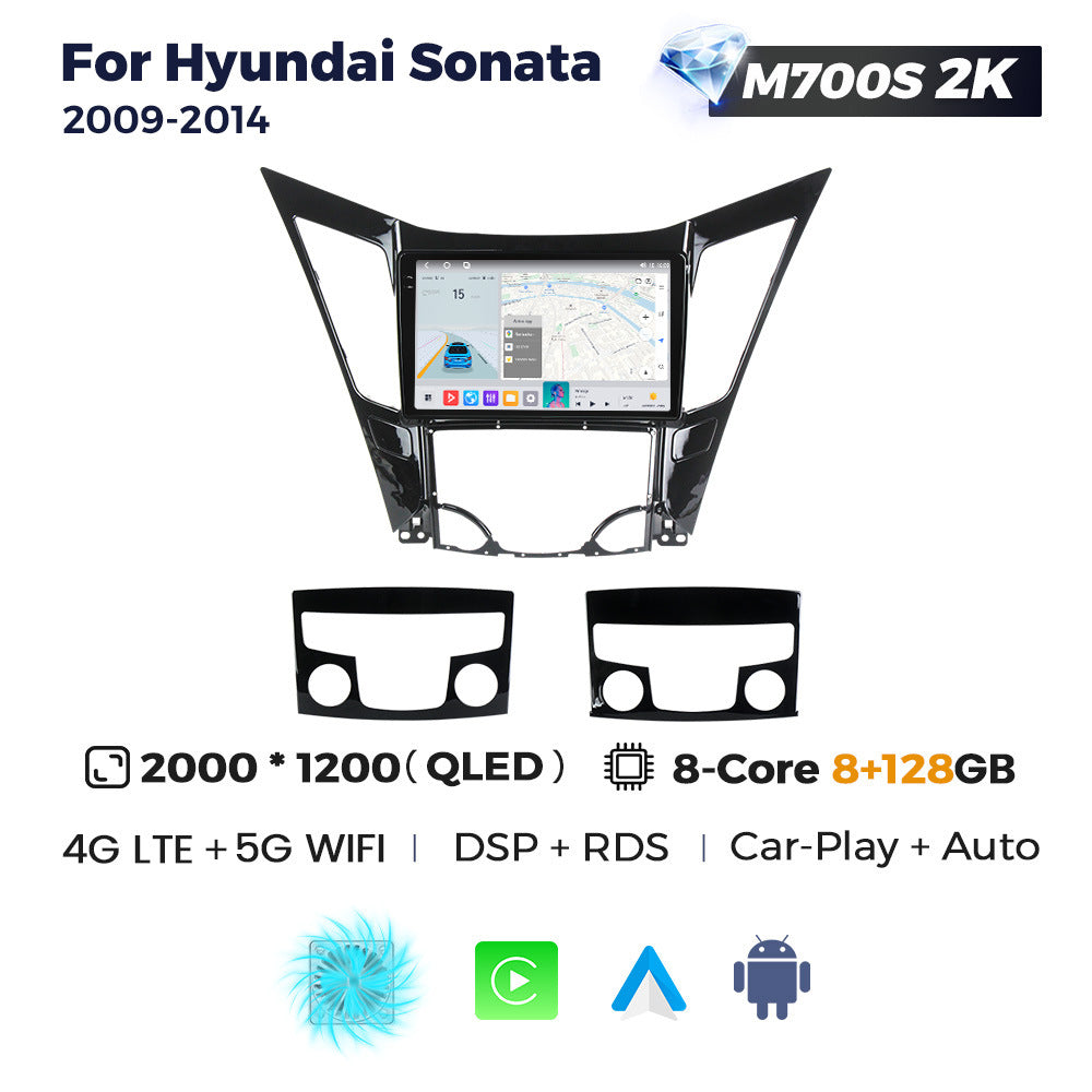 Suitable for hyundai sonata 8 2009-2014 eighth generation sonata car central control android navigator