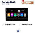Suitable for 02-08 audi a4l/a4 audi a4 large screen android navigator car smart carplay