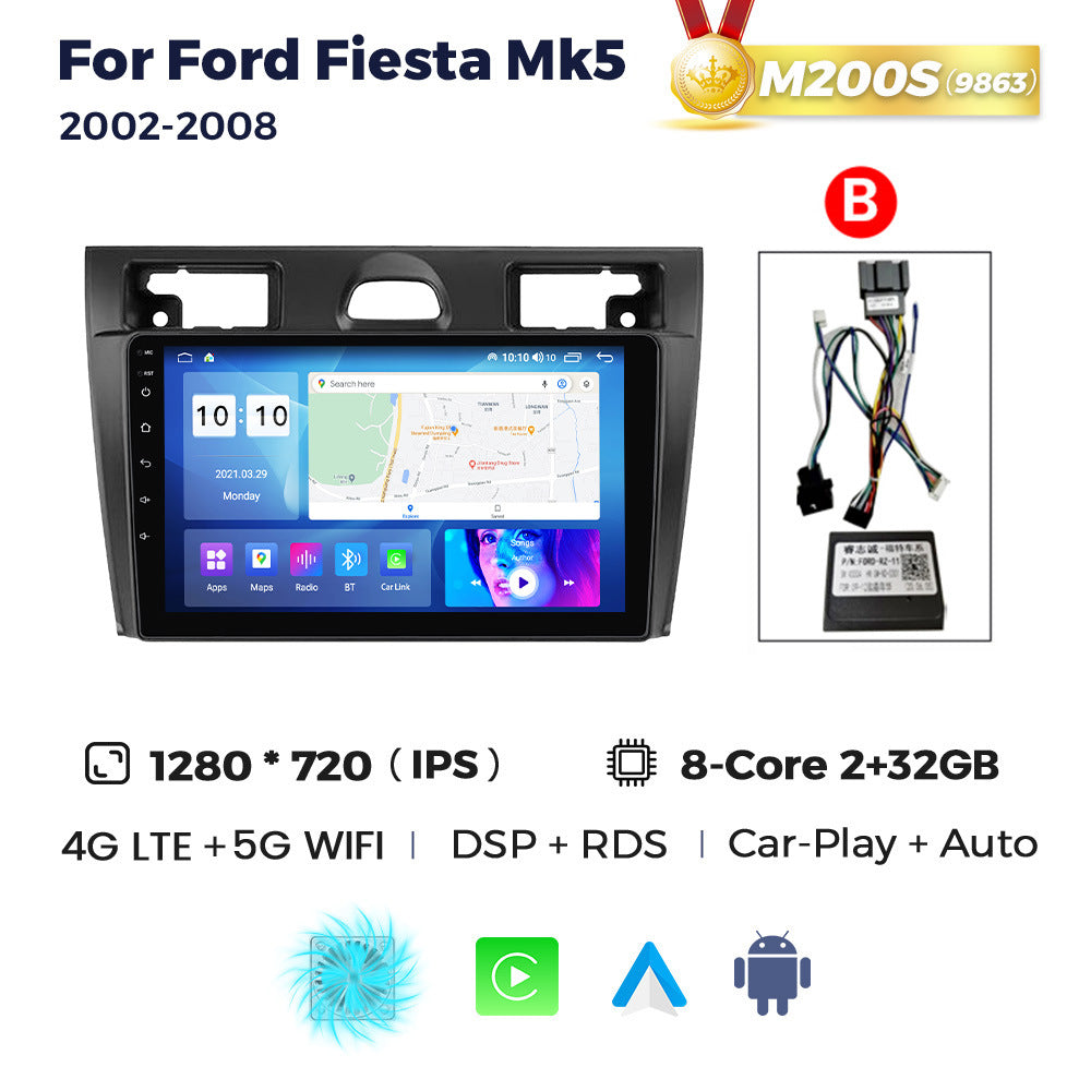 Suitable for ford fiesta mk vi 5 mk5 2002-2008 fiesta car android navigator