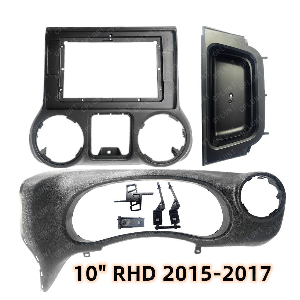 Android navigation face frame panel suitable for 2015-2017 jeep wrangler jeep wrangler rubicon