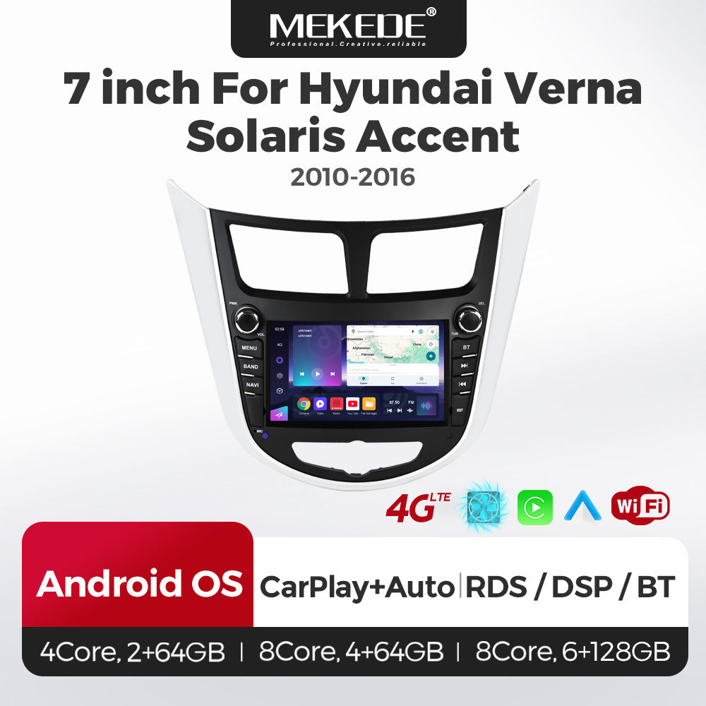 For hyundai verna solaris accent 2010-2016 hyundai rina android navigator