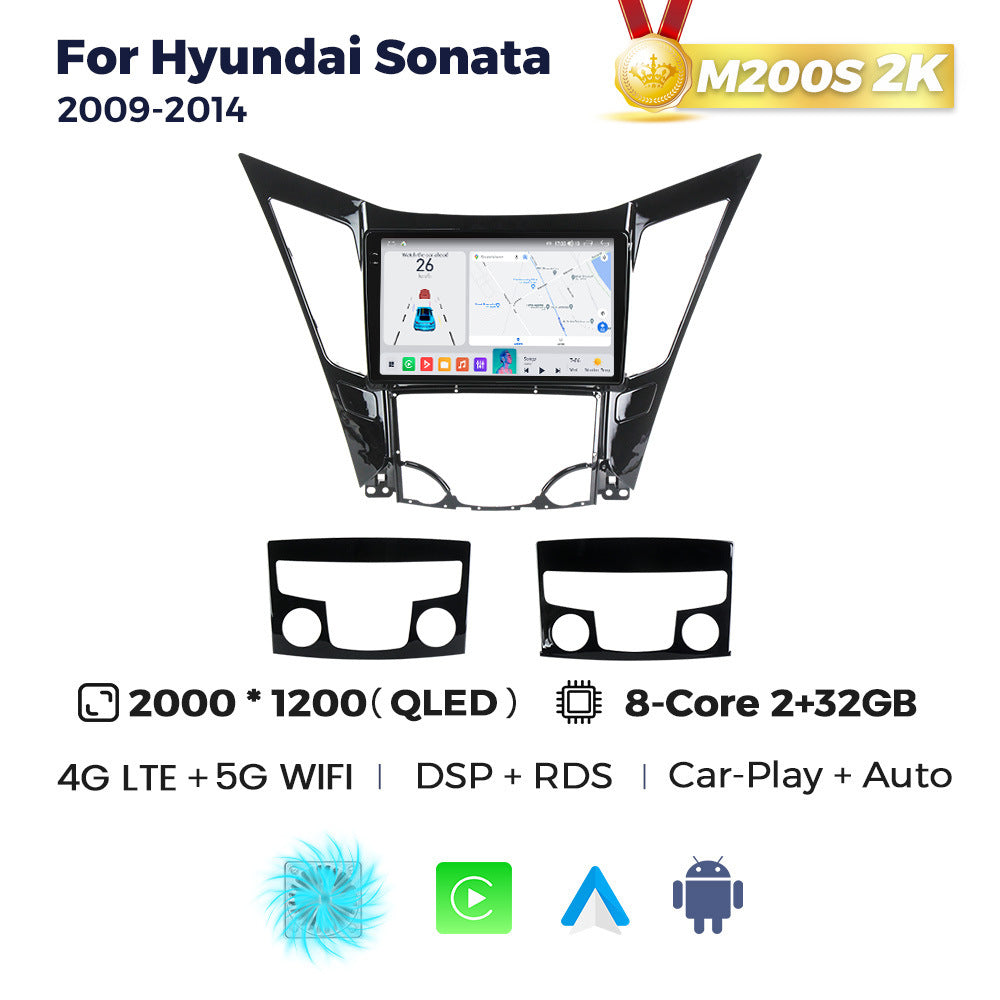 Suitable for hyundai sonata 8 2009-2014 eighth generation sonata car central control android navigator