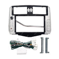 Versatile frame kit compatible with toyota prado lc150 android central control navigation dvd faceplate modification panel