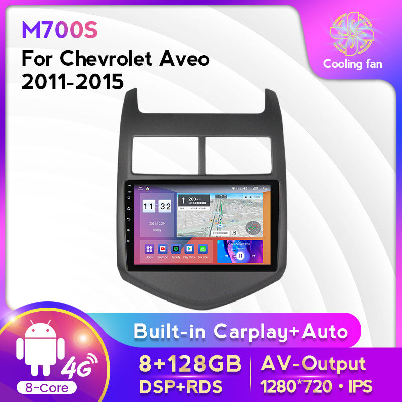 Suitable for 11-15 chevrolet aveo/aveo car large screen android navigator wireless carplay
