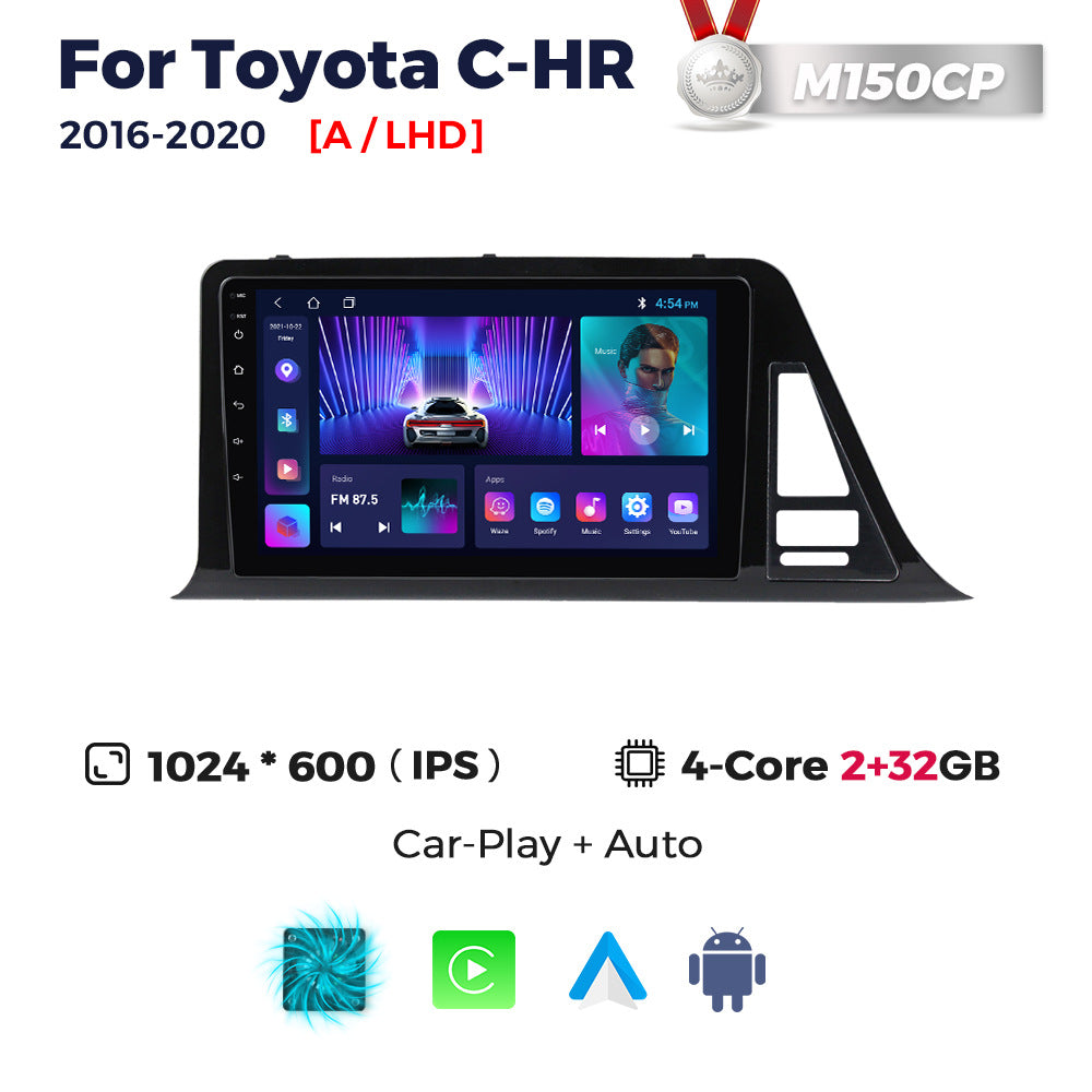 Suitable for toyota c-hr 2016-2020 toyota chr car large screen android navigation motherboard bt5.0