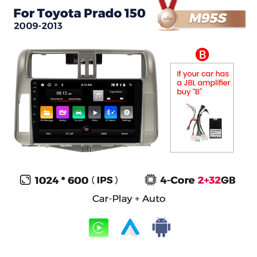 Suitable for toyota prado 150 2010-2013 toyota overbearing prado android car navigation