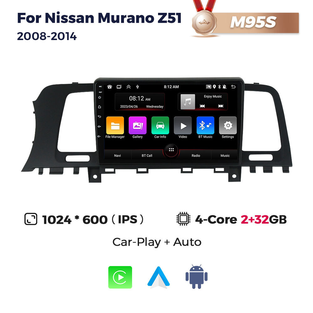 Suitable for nissan murano z51 2008-2014 nissan murano car smart android navigator