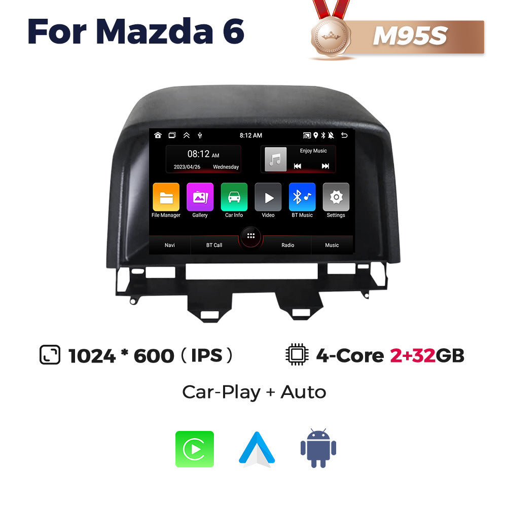 Suitable for Mazda Mazda 6 2004-2015 Android large screen central control navigation radio 8 + 256G