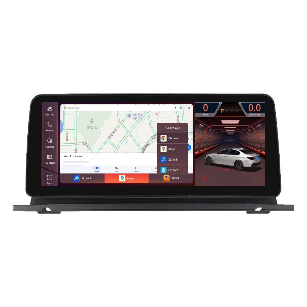 Suitable for 12.3inch bmw 5 series f07 bmw gt restoration android large screen navigation qualcomm 680