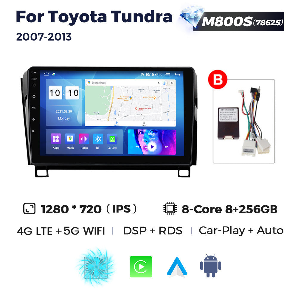 Applicable to Toyota Tundra 2007-2013 Android large screen central control navigation Bluetooth Carplay