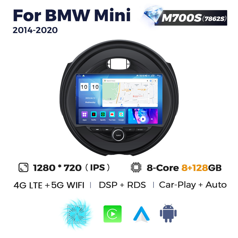 Suitable for bmw mini 14-20 bmw mini car android large screen navigator wireless carplay
