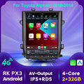 Compatible with Toyota Alphard 10-14 modified vertical screen Android large screen central control in-car navigation all-in-one PX6