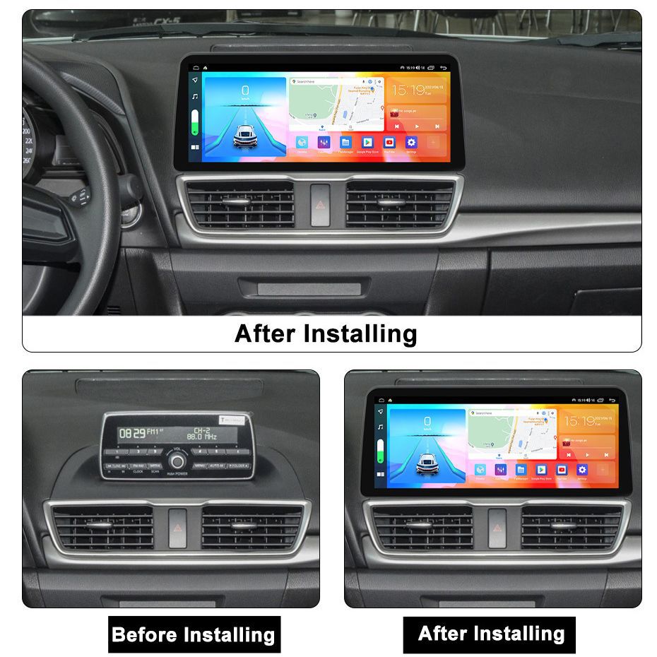 Suitable for mazda 3 axela (mazda 3 hatchback) android head unit upgrade - car navigation system