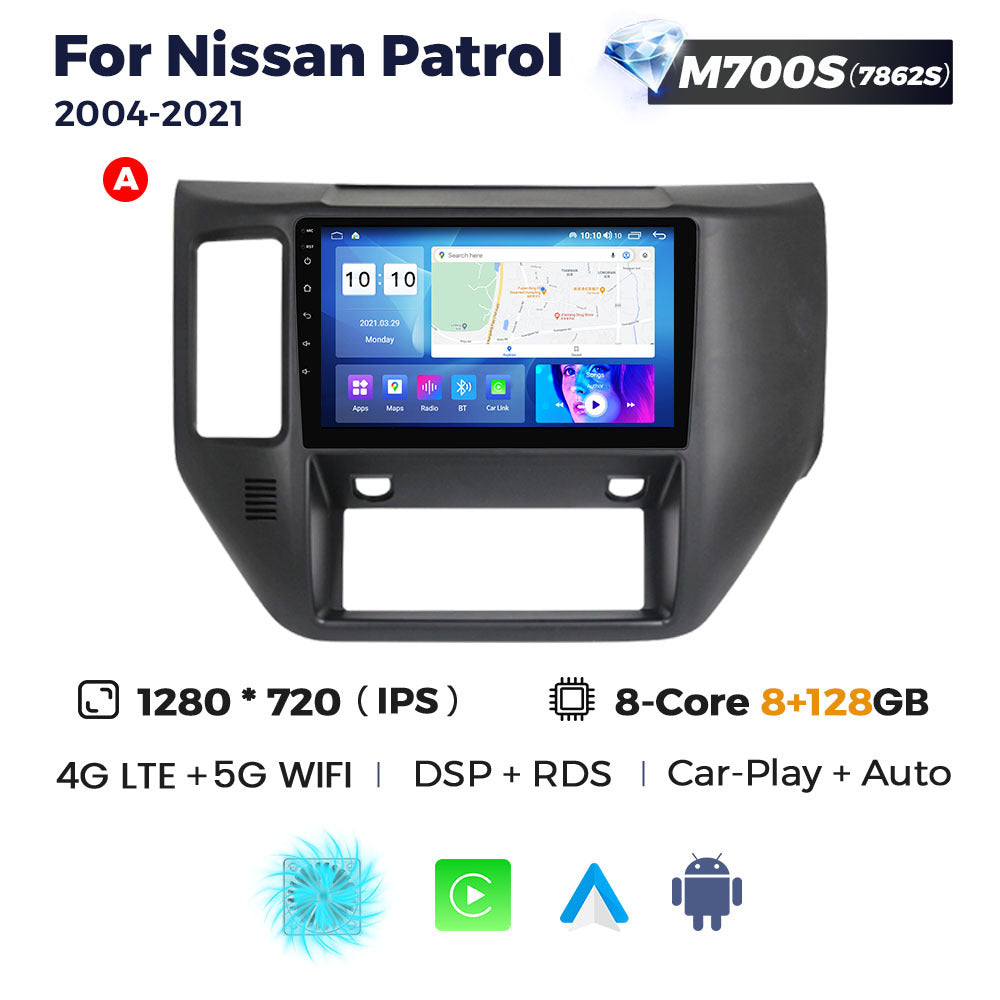 Suitable for nissan patrol 2011-2015 nissan patrol middle east version car android smart navigation