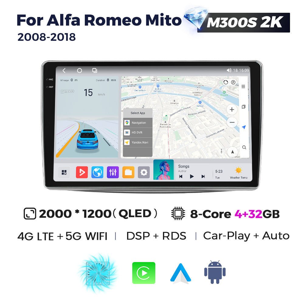 Suitable for alfa romeo mito 2008-2018 alfa romeo android navigator