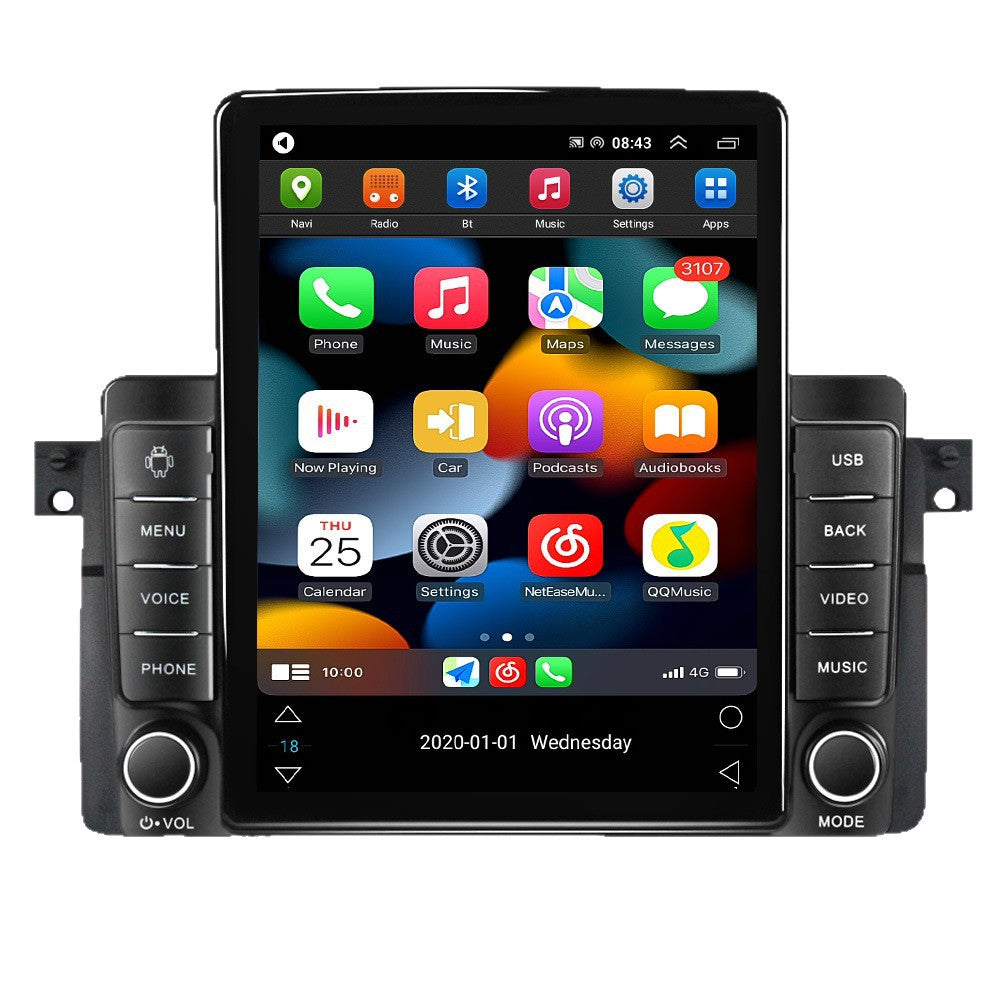 Suitable for bmw e46 99-05 m3 320i stone monument machine vertical screen car android navigator cross-border exclusive supply