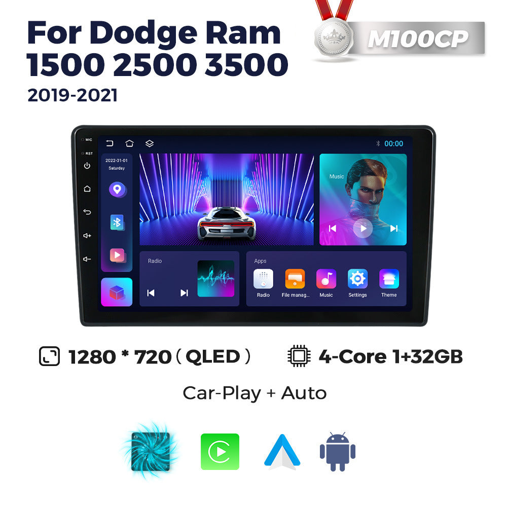 Suitable for dodge ram 1500 2500 3500 2019-2021 manual ac ram android navigation