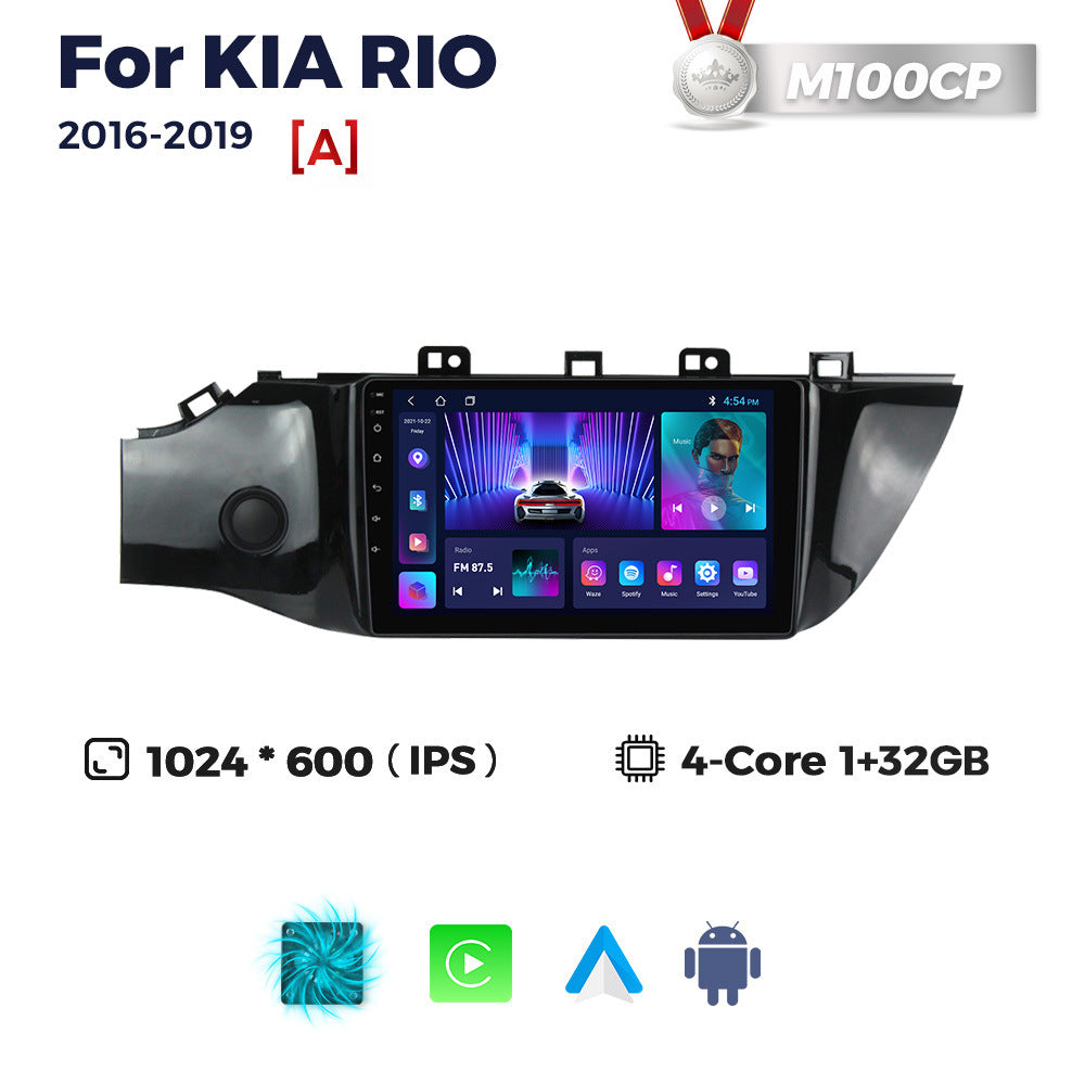 Suitable for 2017 kia k2 rio android head unit car navigation system with wireless carplay