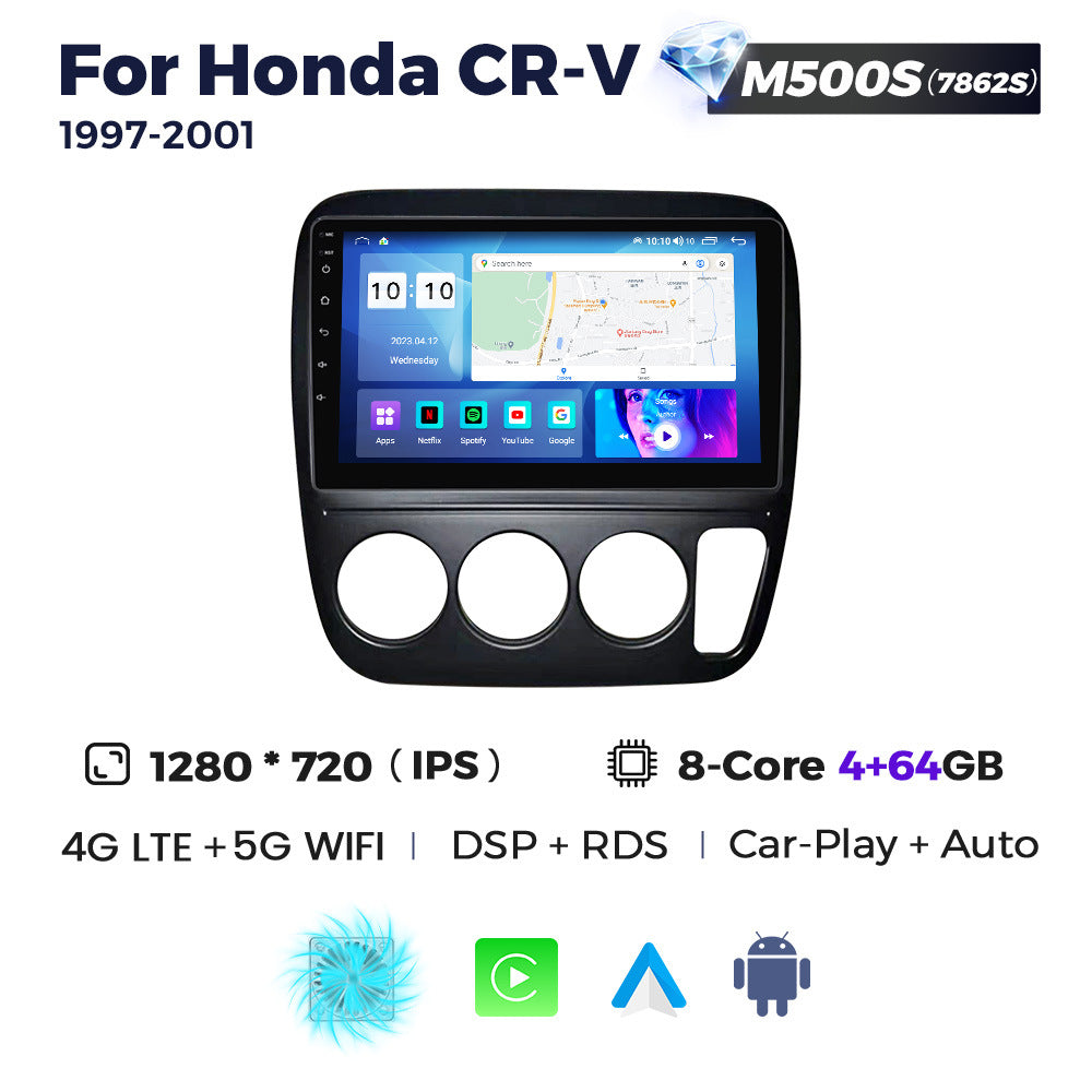 Suitable for honda cr-v 1997-2001 honda crv car central control android navigation wireless carplay