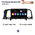 Suitable for nissan murano z51 2008-2014 nissan murano car smart android navigator
