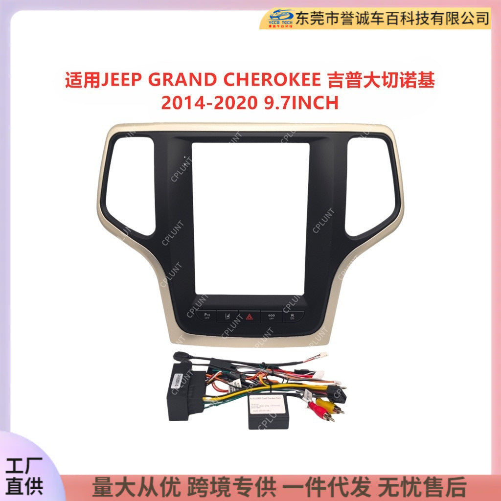 Suitable for jeep grand cherokee android central control navigation surface frame restoration panel