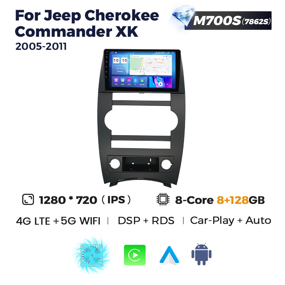 Applicable to Jeep Cherokee Commander XK 05-11 Android large screen central control navigation