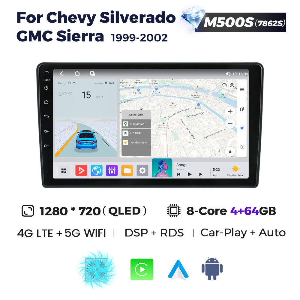 Suitable for silverado 1999-2002 chevy silverado gmc sierra android car navigation