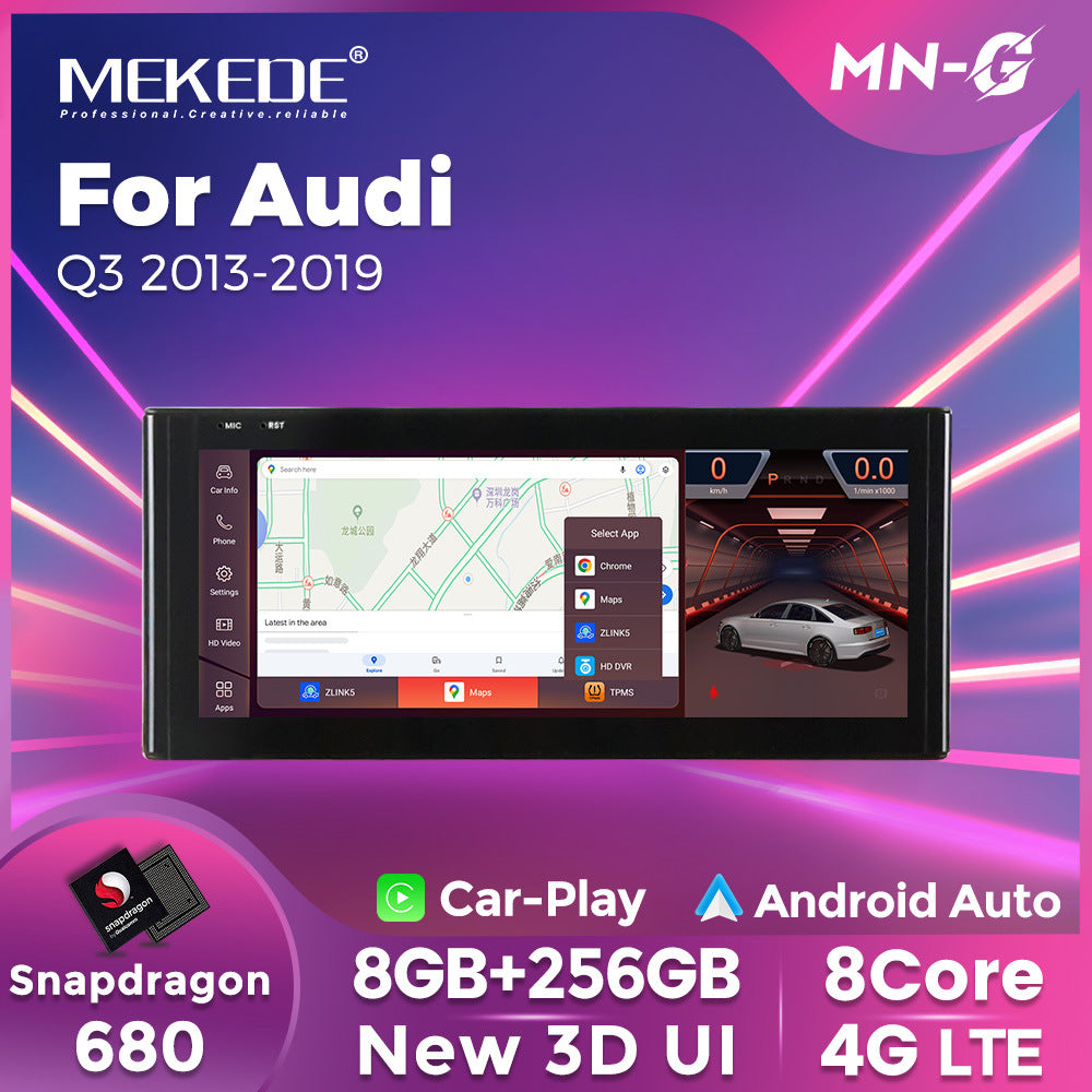 Suitable for audi q3 2013-2019: original car screen upgrade to qualcomm android head unit navigation system
