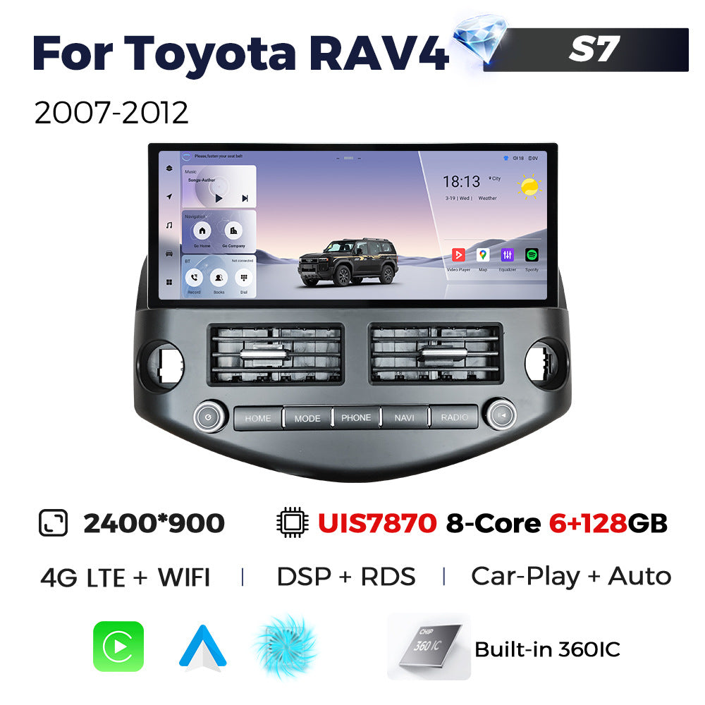 Suitable for toyota rav4 2007-2011 toyota tav4 12.3inch android vertical screen smart navigator