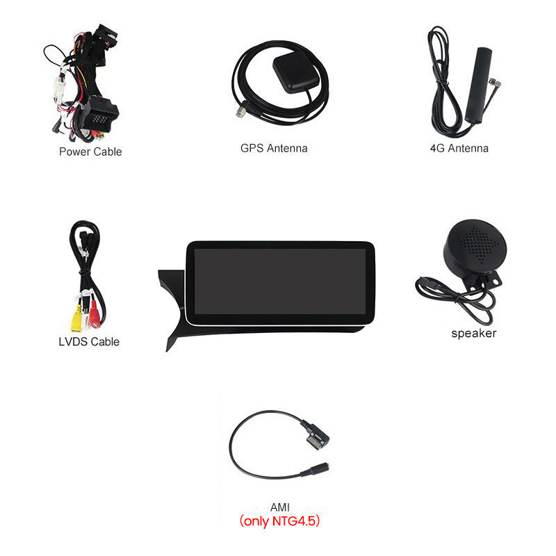 Suitable for c class w204/s204 mercedes-benz c-class ntg4.5 2010-2012 android car navigation