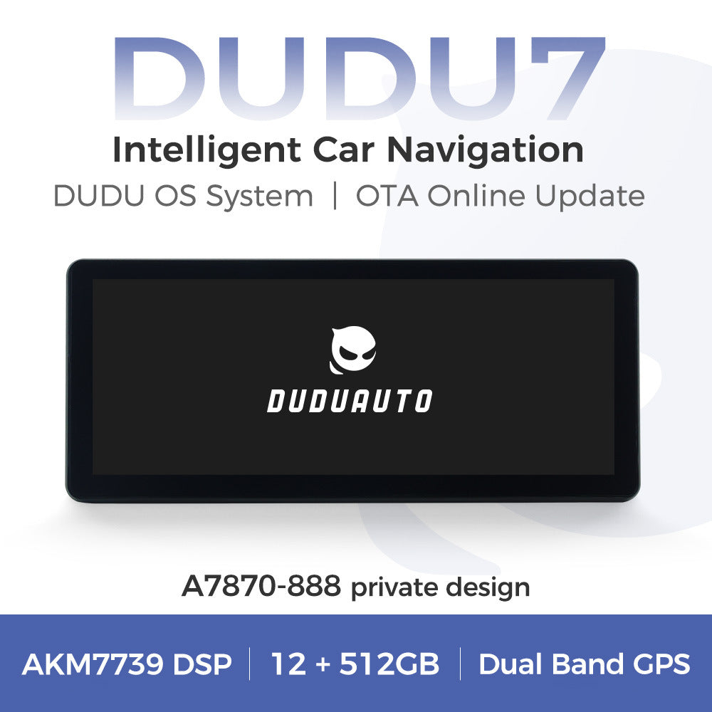 Suitable for 12.3inch duduauto series dudu7 dudu liangshan international edition android intelligent interactive navigation