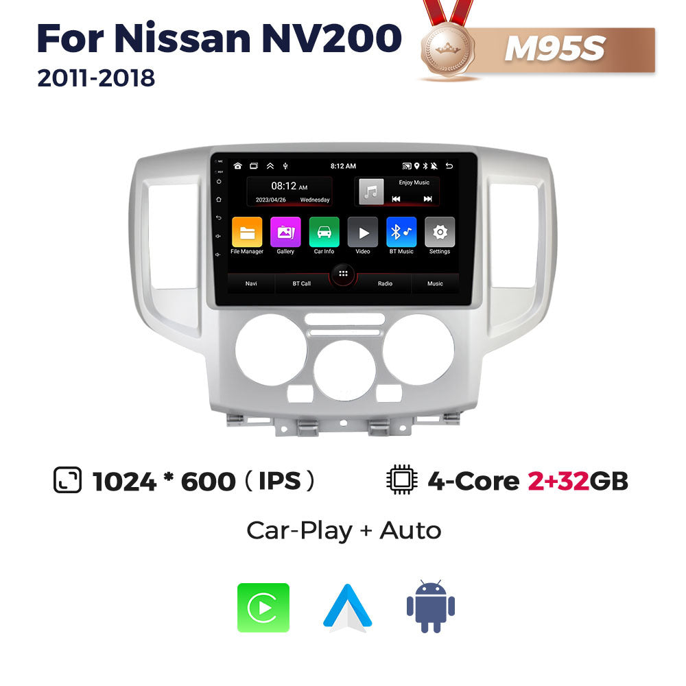 Suitable for 2011-2018 nissan nv200 car central control android navigation wireless carplay - fang yi tong 7862