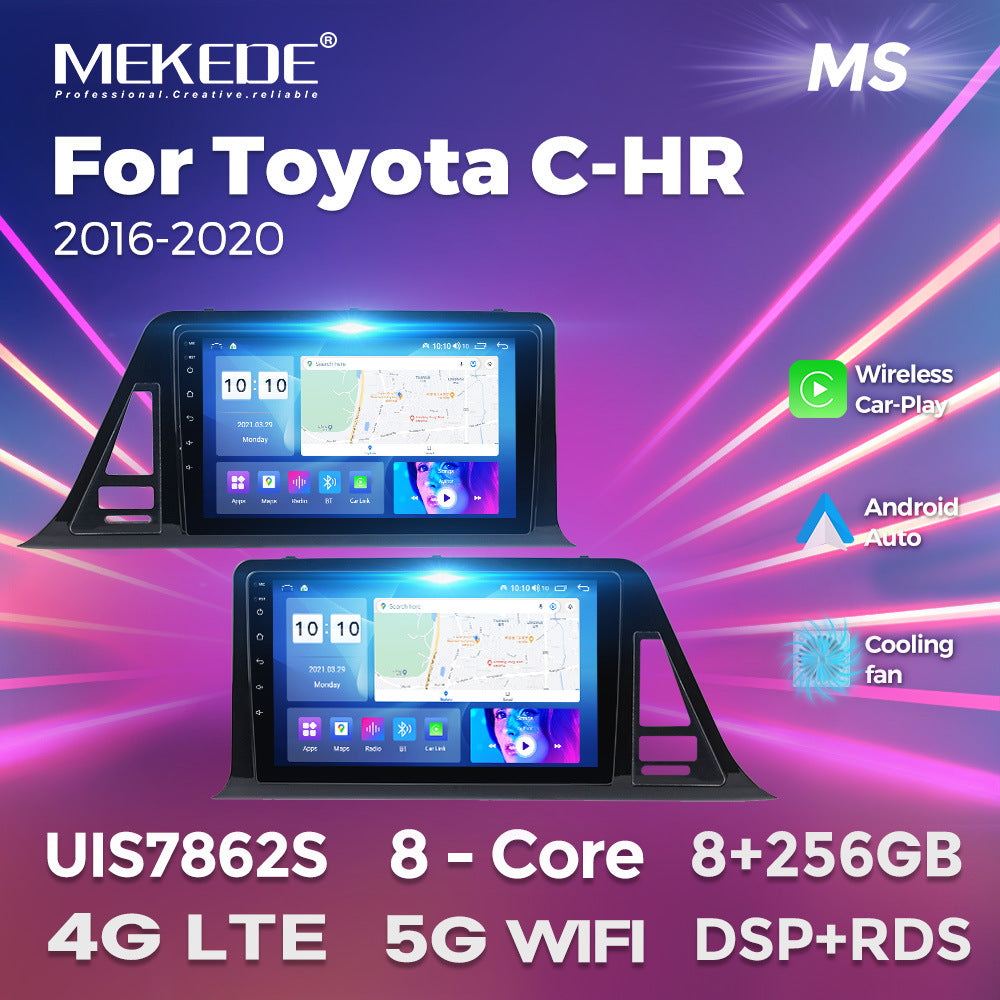 Suitable for toyota c-hr 2016-2020 toyota chr car large screen android navigation motherboard bt5.0
